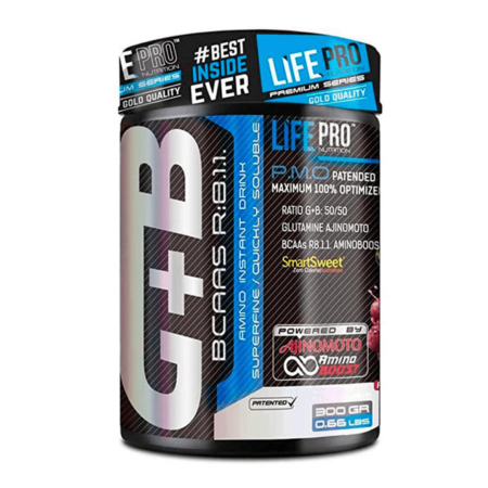 Life Pro BCAA + Glutamina Ajinomoto 300 g - Potencia tu Rendimiento