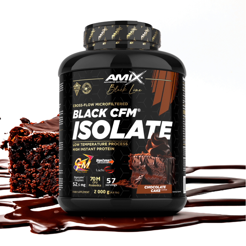 Black CFM® Isolate de Amix Nutrition - Aislado de Proteína de Suero