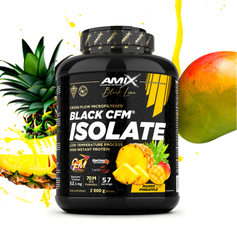 Black CFM® Isolate de Amix Nutrition - Aislado de Proteína de Suero