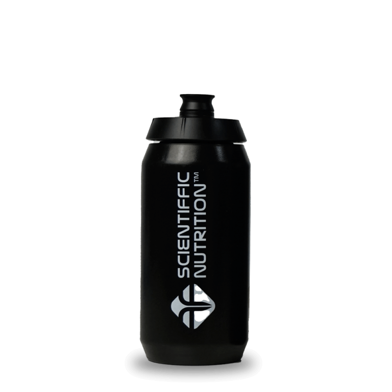 Bidón de Ciclismo Negro 500ml - Scientiffic Nutrition