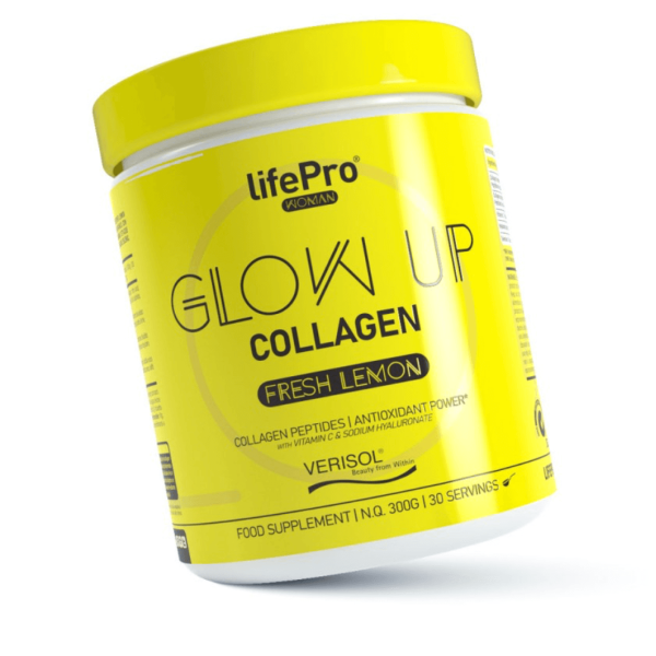 Life Pro Collagen Glow Up 300g | con Ácido Hialurónico y Vitamina C