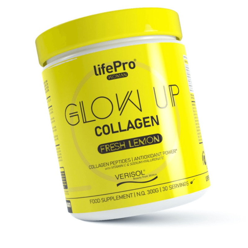 Life Pro Collagen Glow Up 300g | con Ácido Hialurónico y Vitamina C