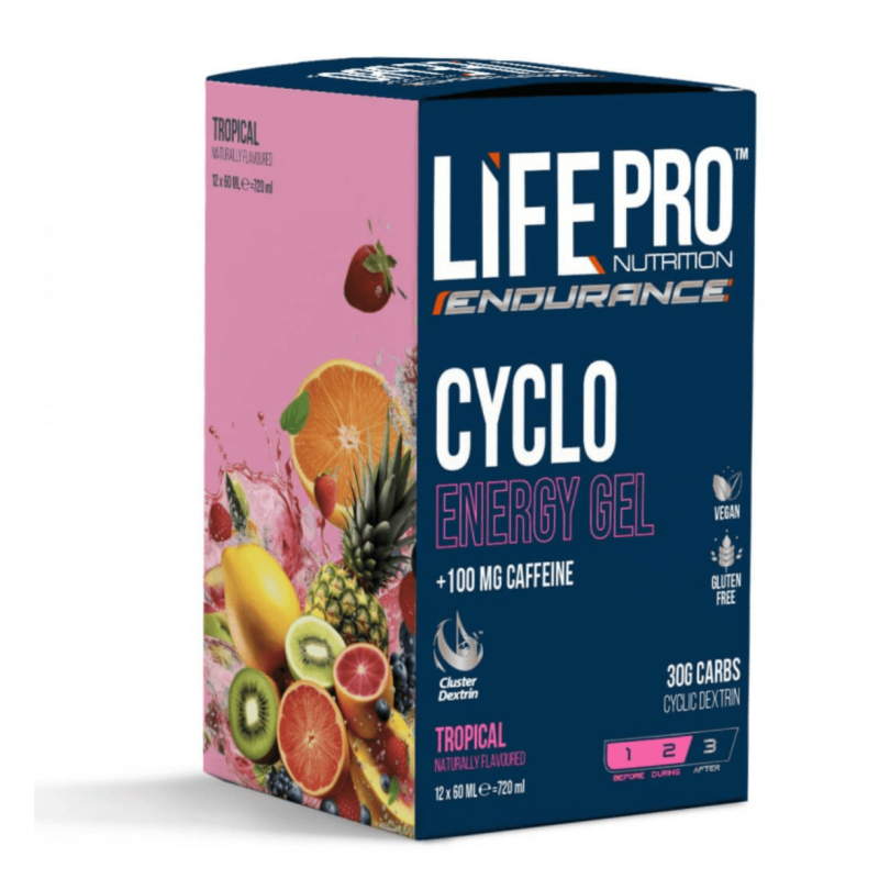 Life Pro Endurance Cyclo Energy Gel Caffeine 12X60Ml