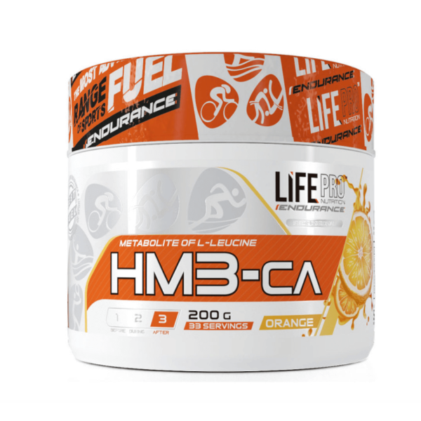 Life Pro Nutrition HMB Ca 200g Naranja - Recuperación y Fuerza Muscular