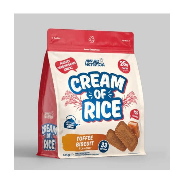 Cream of Rice 1 kg Applied Nutrition – Clean Energy & Easy Digestion