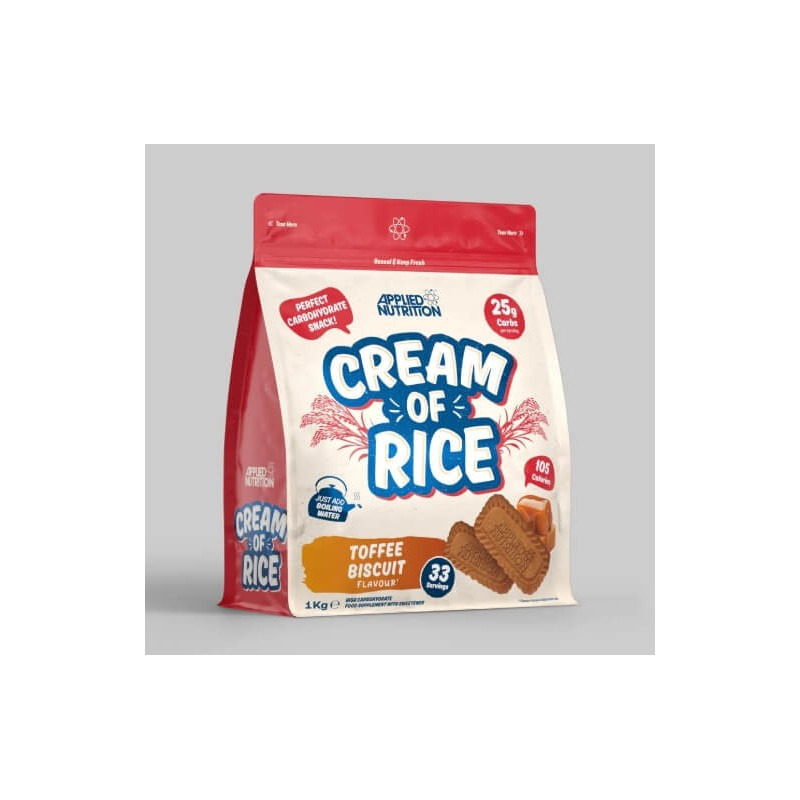 Cream of Rice 1 kg Applied Nutrition –Energía limpia y fácil digestión