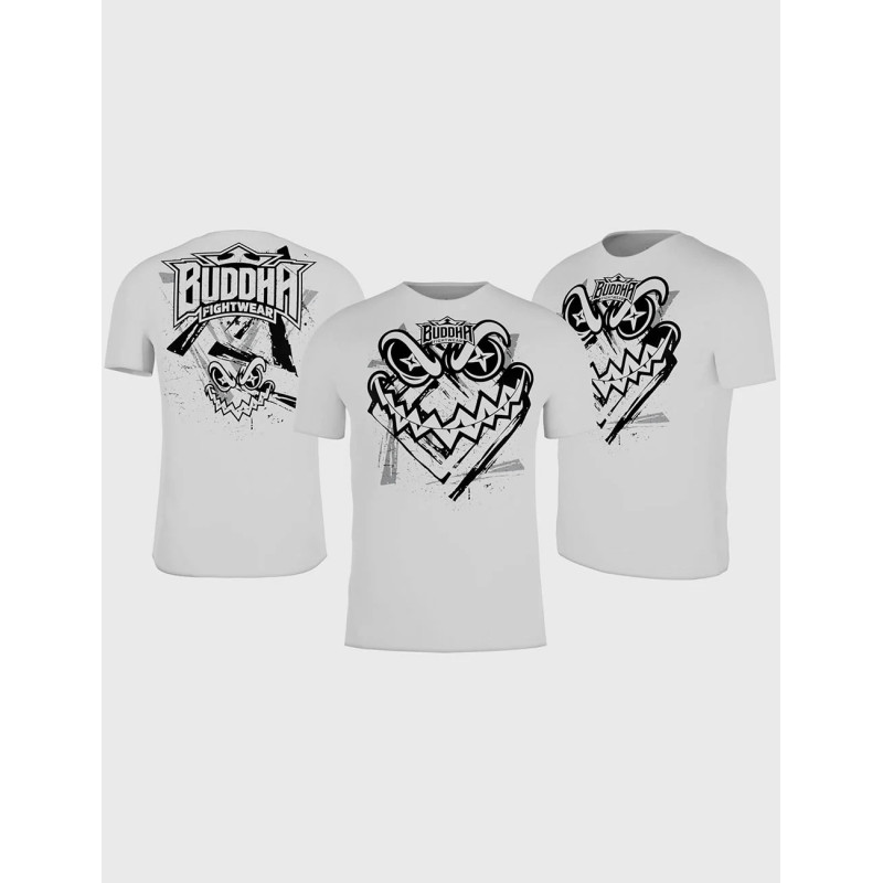 Camiseta Algodón Creepy Blanca | Diseño exclusivo, comodidad