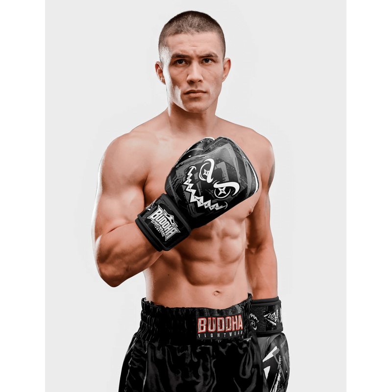 Guantes Buddha Creepy Negro | Boxeo, Muay Thai – Resistencia y Estilo