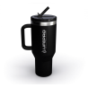 Life Pro Travel Mug Black 1.2 L – Botella Térmica de Gran Capacidad