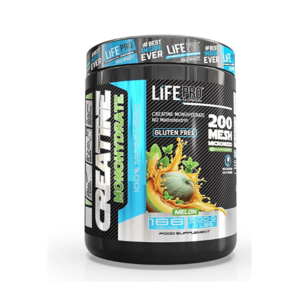 Life Pro Creatine Monohydrate 200 MESH 500g | Fuerza y Sabore