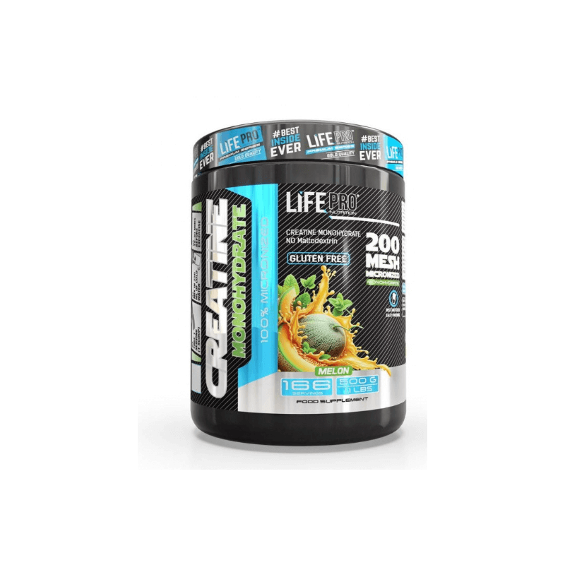 Life Pro Creatine Monohydrate 200 MESH 500g | Fuerza y Sabore
