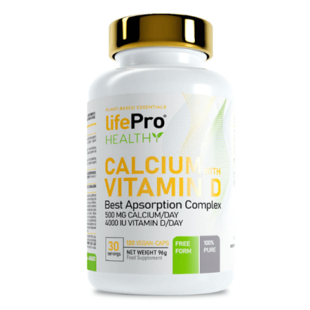 Calcio + Vitamina D Life Pro | Salud Ósea y Muscular