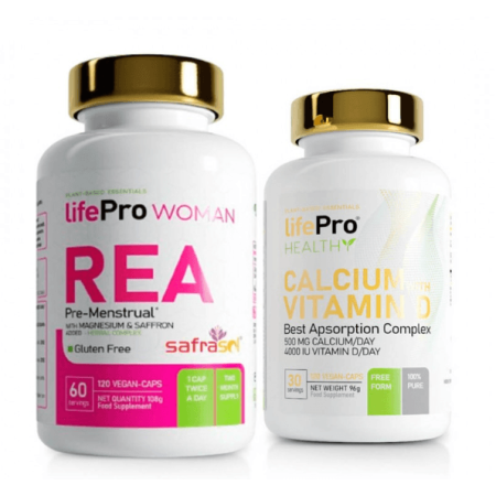 Pack Life Pro REA + Calcio Vitamina D | Salud Mujer