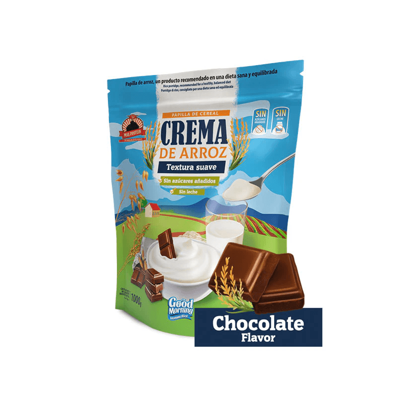 Crema de Arroz Max Protein 1kg: Carbohidratos y Sabores Gourmet