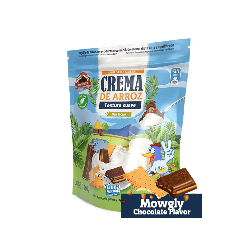 Crema de Arroz Max Protein 1kg: Carbohidratos y Sabores Gourmet