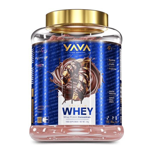 Premium Whey Yava Labs 2kg | Pure Whey Protein | Gourmet Flavors