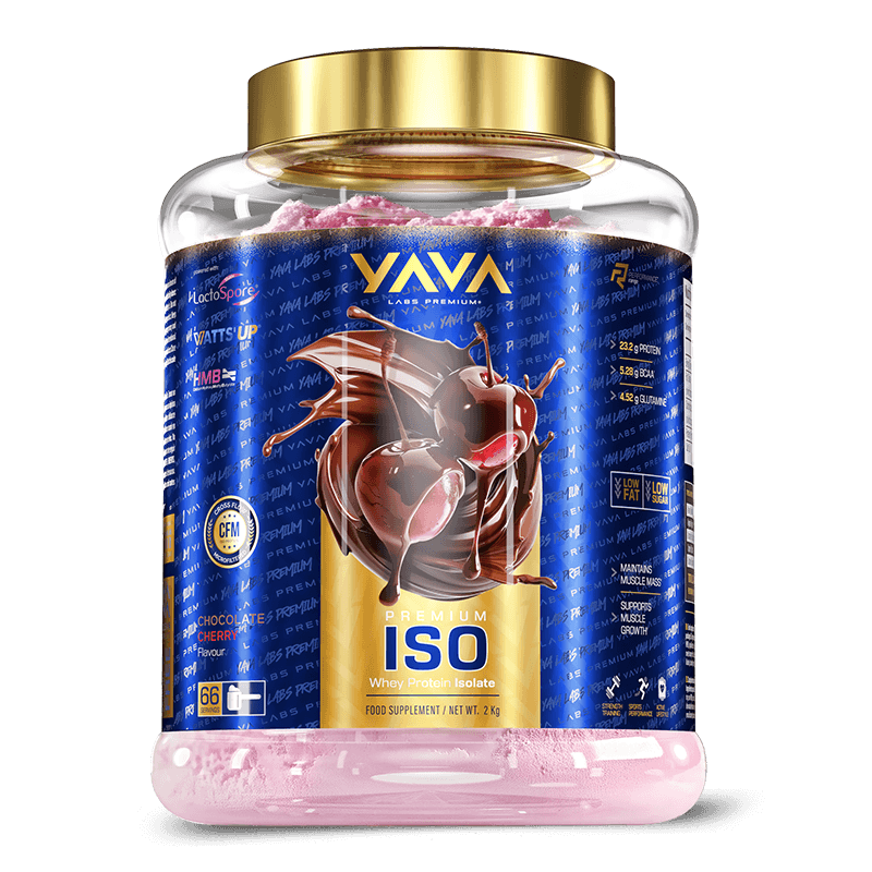 Premium ISO Yava Labs 2kg | Aislado de Proteína WPI Puro y Sin Lactosa