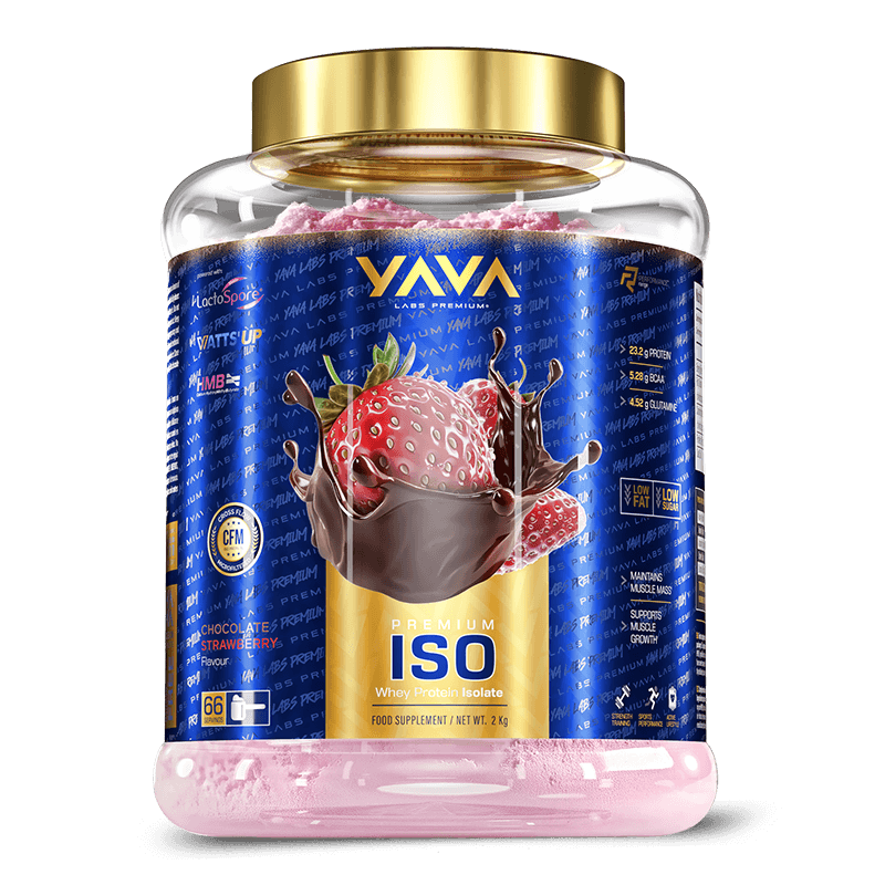 Premium ISO Yava Labs 2kg | Aislado de Proteína WPI Puro y Sin Lactosa