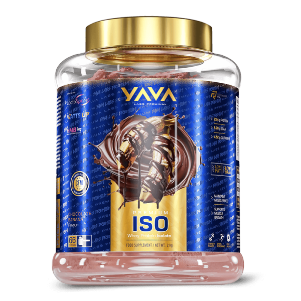 Premium ISO Yava Labs 2kg | Aislado de Proteína WPI Puro y Sin Lactosa