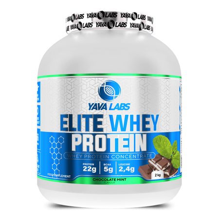 Elite Whey Yava Labs 2kg | Proteína de Suero WPC + WPI | Masa Muscular