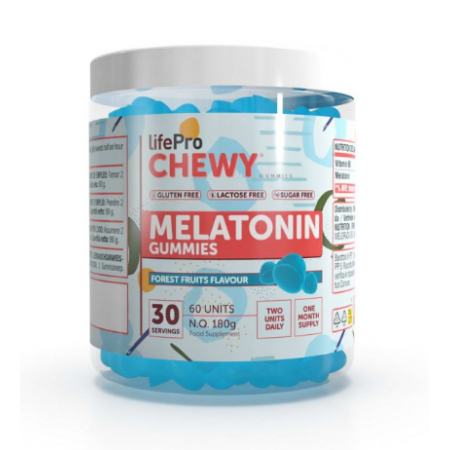 Life Pro Chewy Melatonin 60 Gummies | Suplemento de Sueño