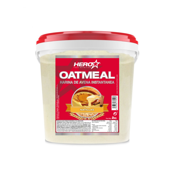 Hero Tech OatMeal | Harina de Avena Instantánea Premium