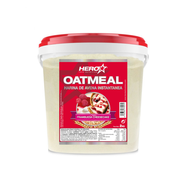 Hero Tech OatMeal | Harina de Avena Instantánea Premium