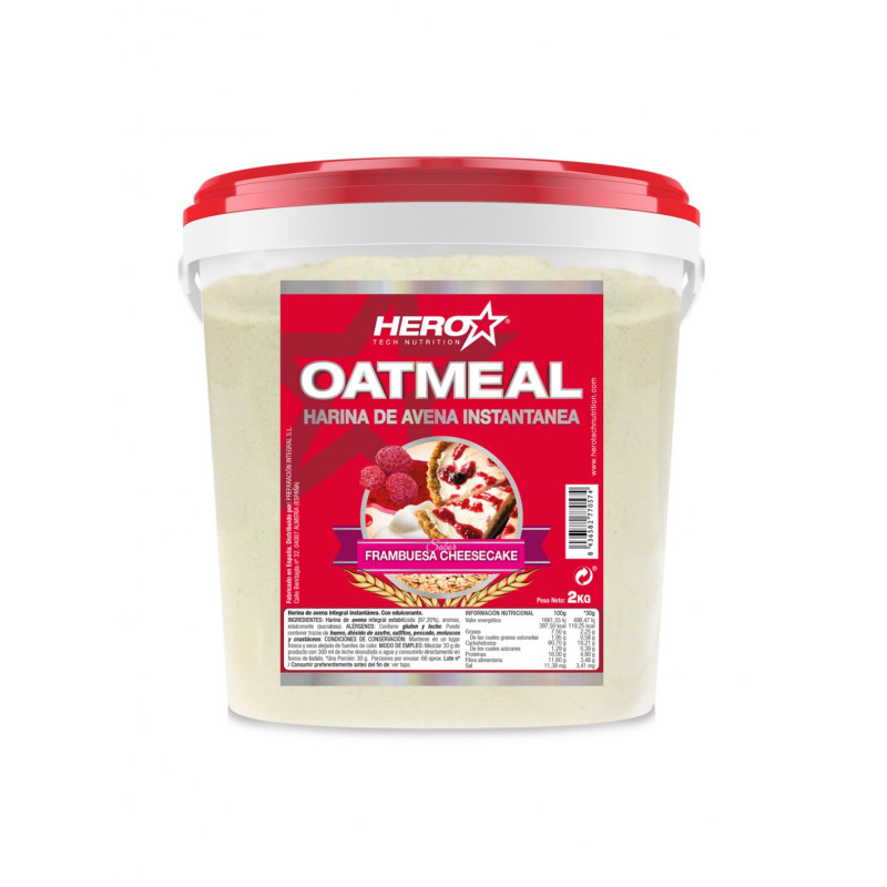 Hero Tech OatMeal | Harina de Avena Instantánea Premium