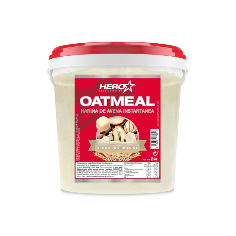 Hero Tech OatMeal | Harina de Avena Instantánea Premium