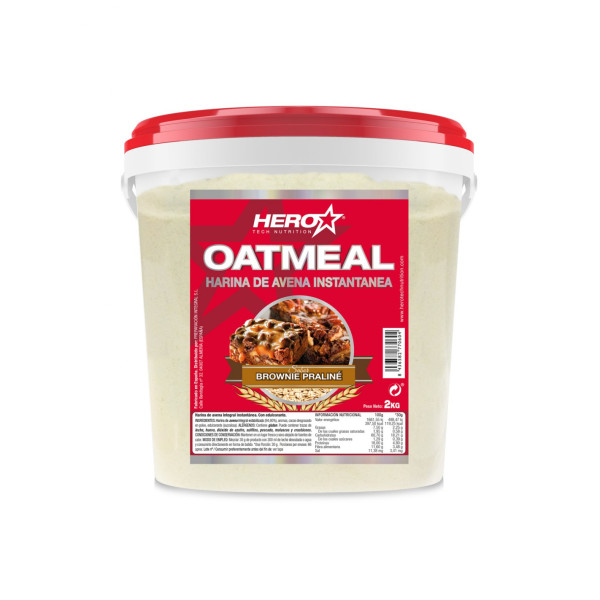Hero Tech OatMeal | Harina de Avena Instantánea Premium