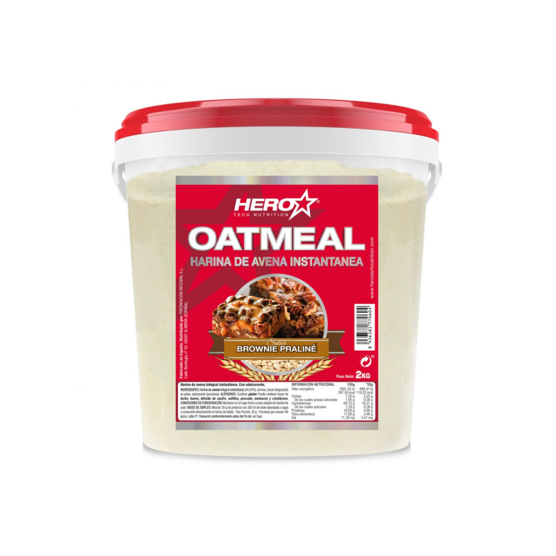 Hero Tech OatMeal | Harina de Avena Instantánea Premium