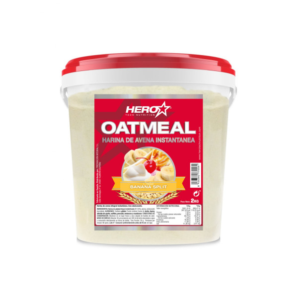 Hero Tech OatMeal | Harina de Avena Instantánea Premium