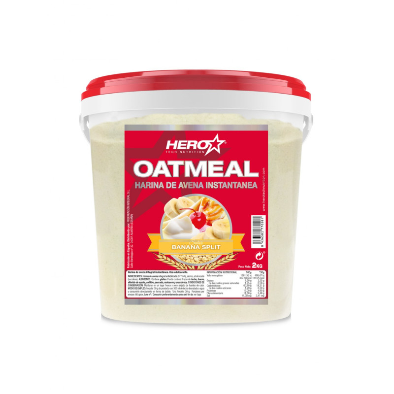 Hero Tech OatMeal | Harina de Avena Instantánea Premium
