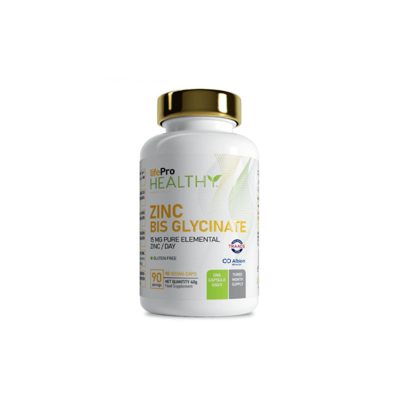 Life Pro Zinc Bisglycinate 90 Vegancaps | Zinc