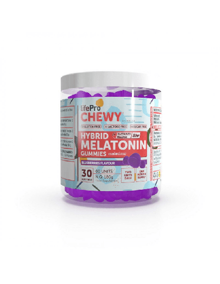 Life Pro Hybrid Melatonin 60 Gummies | Sueño Reparador