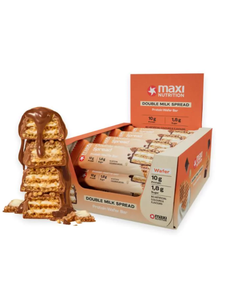 Waffle Bar Double Milk Spread 45g | Barrita Proteica