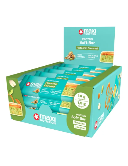 Protein Soft Bar Pistacho Caramel 45g | MaxiNutrition