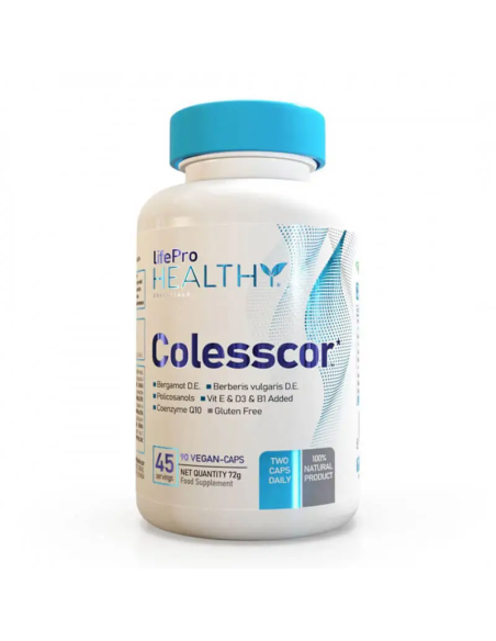 Life Pro Colesscor 90 Cápsulas | Bergamota y Berberina