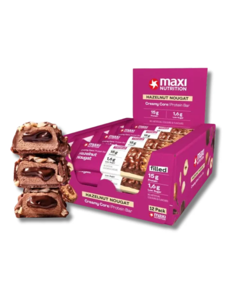 Barrita Proteica Turrón de Avellana MaxiNutrition 45 g