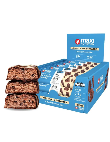 Barrita Proteica Chocolate Brownie MaxiNutrition 40 g