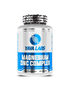 Magnesio y Zinc con D3 y K2 Yava Labs | 60 Cápsulas