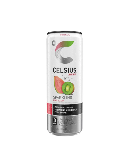 Celsius Bebida Energética Kiwi y Guayaba Lata 355 ml