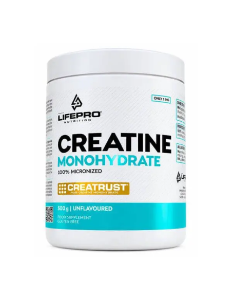 Creatina CreaTrust® Life Pro 500 g | Monohidrato Micronizada