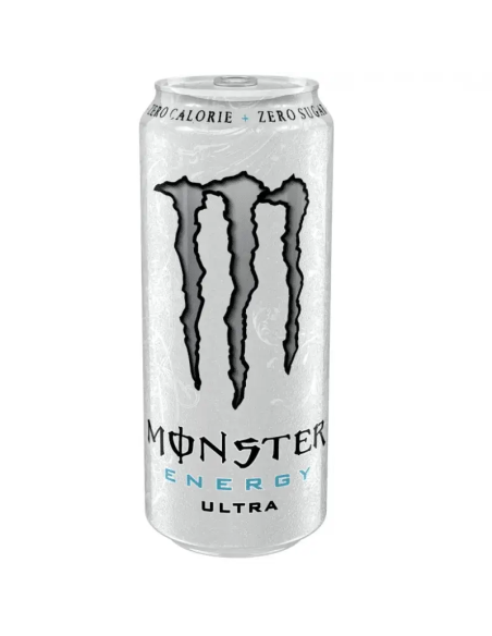 Monster Energy Ultra White Sin Azúcar | Lata 500 ml